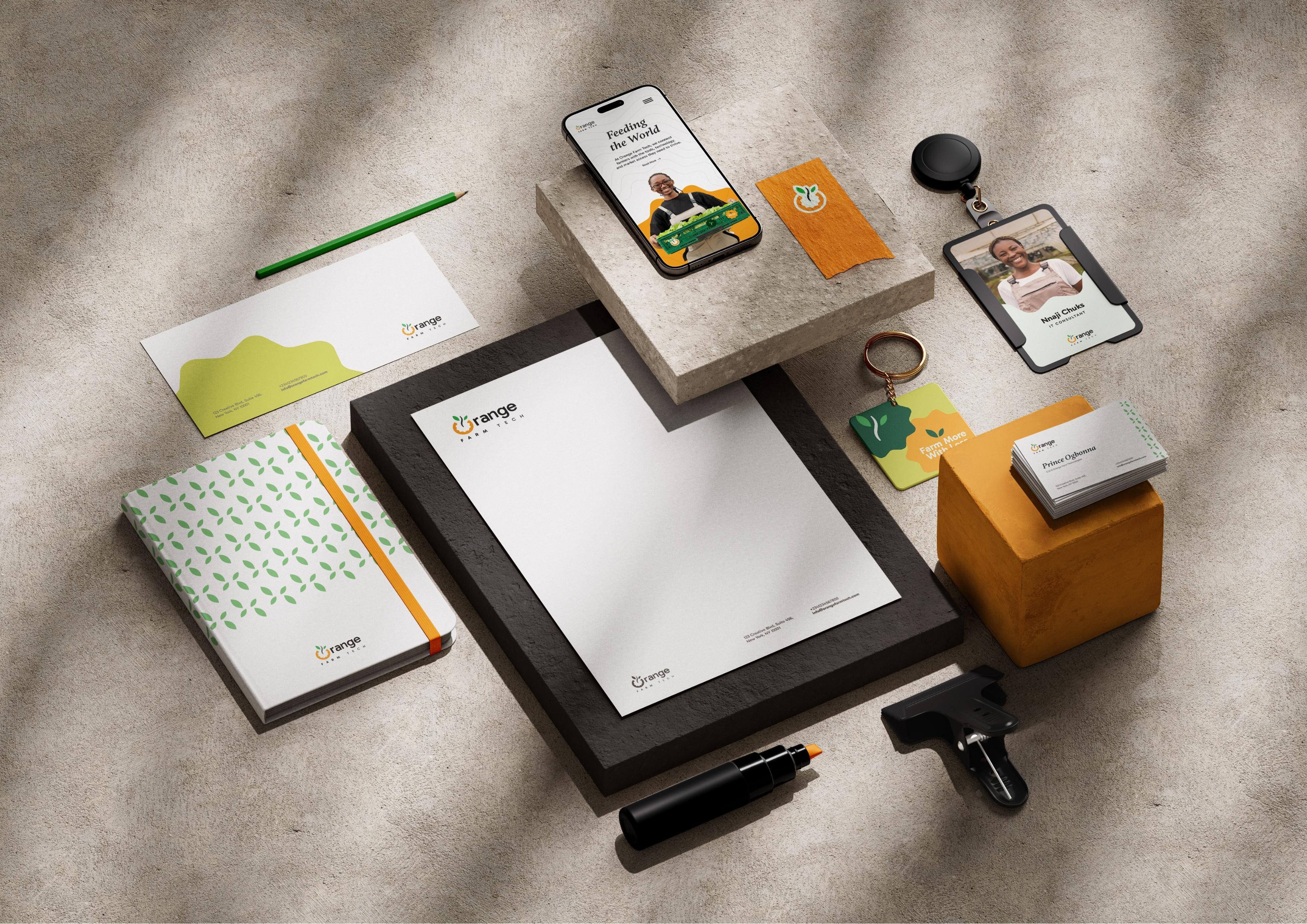 Brand stationery and collateral