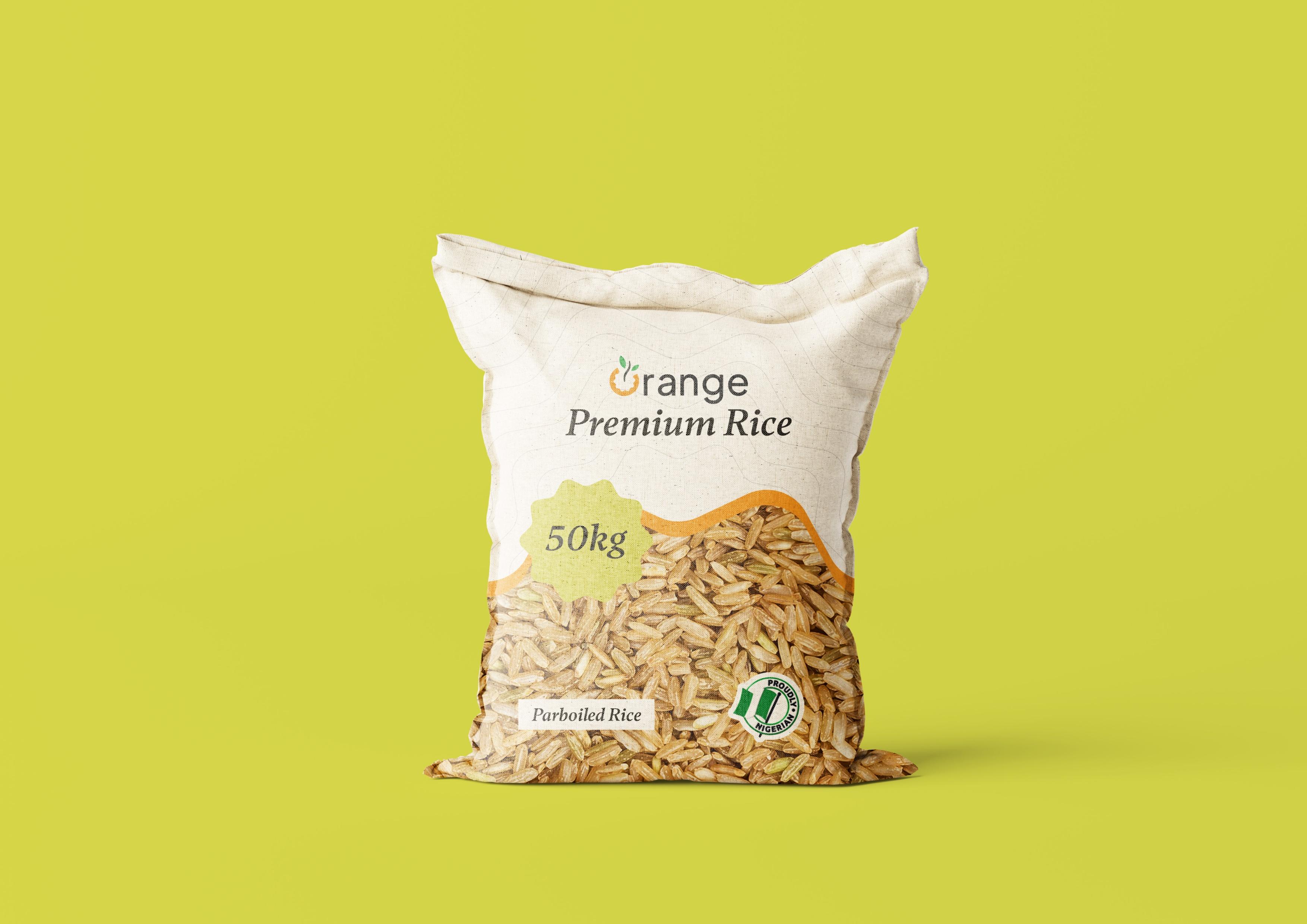 Rice product packaging