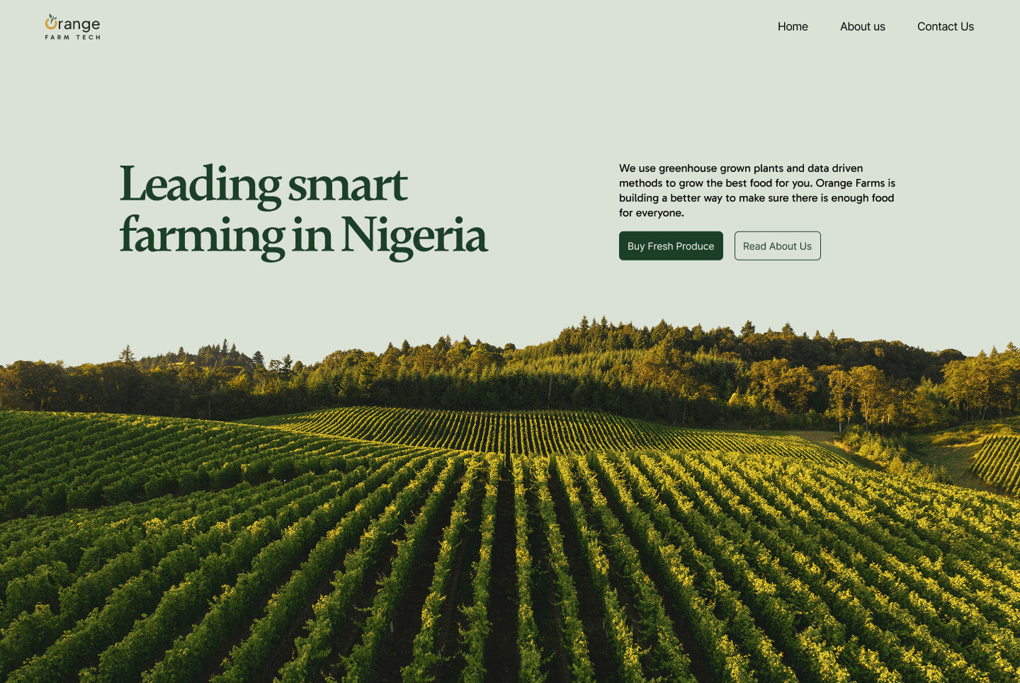 Website — leading smart farming in Nigeria