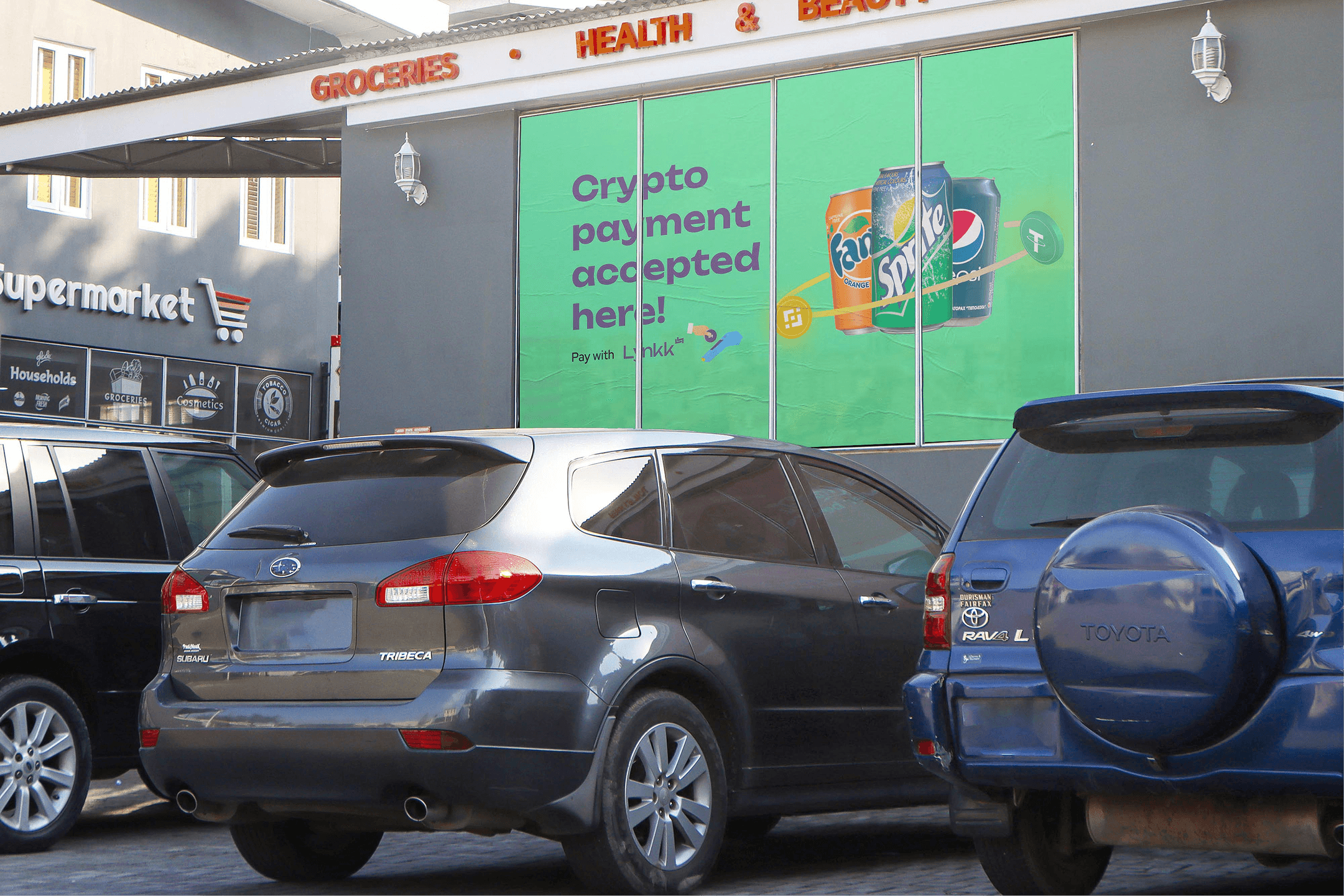 Out-of-home — Ikoyi storefront